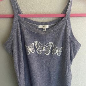 Purple Olivia Rodrigo Inspired Butterfly Tee/Tank top